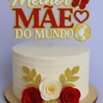 Melhor Mãe do Mundo - Topo de Bolo
