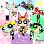 Meninas Superpoderosas Aquarela - Kit Digital