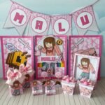 Minecraft Menina - Kit Festa