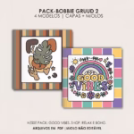 Pack - Bobbie Gruud 2 - Livro de Colorir