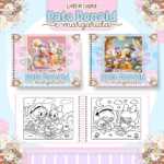 Pato Donald e Margarida - Livro de Colorir