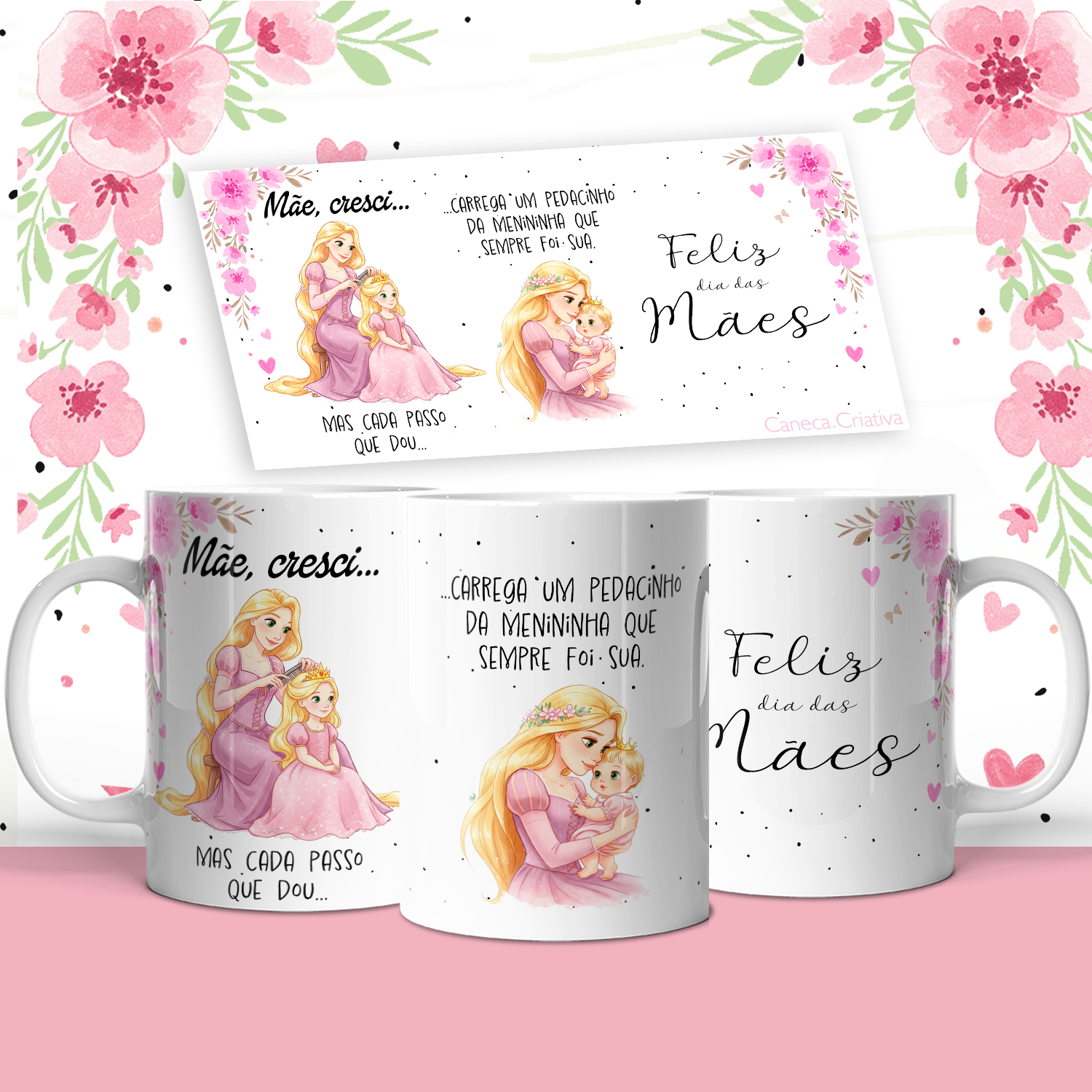 Rapunzel Mãe, Cresci..Versão Meninas - Imagem 1