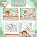Safari - Livro de Colorir