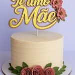 Te Amo Mãe 1 - Topo de Bolo