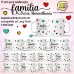 Família Mulheres Maravilhosas - Canecas