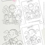 Kit digital Papa Francisco PNG PARA COLORIR