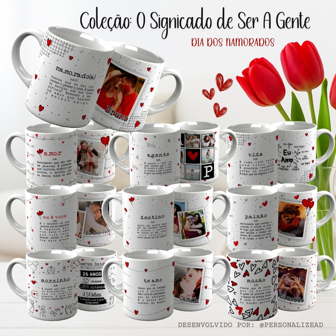 1 Arte Caneca Namorados: O Significado de Ser A Gente - Imagem 1