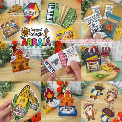 Combo - Arraia - São João - Arquivo Digital (A Sua Maneira Festas)