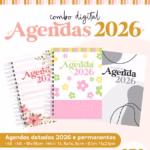 Combo Digital Agendas 2026 (Letterinhas)