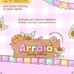 Coleção Arraiá Candy colors