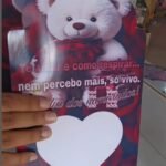 Combo 5 Cartões Romântica Para Coração 260ml - Dia dos Namorados