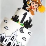 Festa Junina Menina Baby - Topo de Bolo