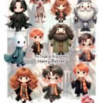 Harry Potter Aquarela - Kit Digital