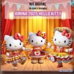 Hello Kitty Junina - Kit Digital