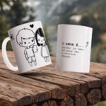 Estampas o Amor é - Canecas