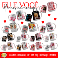 Eu e Você - Canecas Namorados