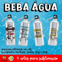 Beba Água – Artes para Squeeze