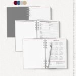 COMBO 4 miolos digitais Agenda Jurídica 2026 (Carinas Paper)