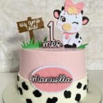 Amo Tetê Vaquinha - Topo de Bolo