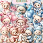 Bebês Ursinhos - Kit Digital