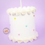 Bolo Pomposo - Perfeito para fotografar seus topos de bolo :)