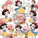 Branca de Neve Sketch - Kit Digital