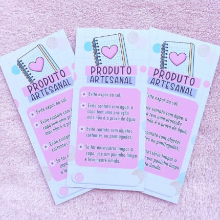 PDF Cartão De Cuidados - Encadernação