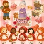 Chapeuzinho Vermelho Aquarela - Kit Digital