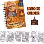 Dias de outono – Livro de Colorir