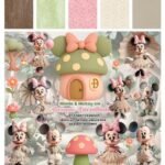 Minnie e Mickey no Bosque Encantado - Kit Digital