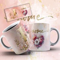 Alfabeto Rose – Estampas Canecas - Imagem 3