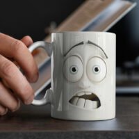 Carinhas Divertidas 3D – Estampas Canecas - Imagem 4