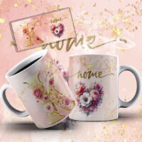 Alfabeto Rose – Estampas Canecas - Imagem 4
