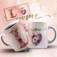 Alfabeto Rose – Estampas Canecas - Imagem 5
