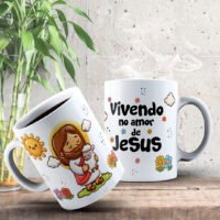 Jesus é Amor – Estampas Canecas - Imagem 5