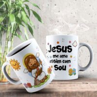 Jesus é Amor – Estampas Canecas - Imagem 18