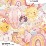 1° Volta ao Sol Rosa Candy - Kit Digital