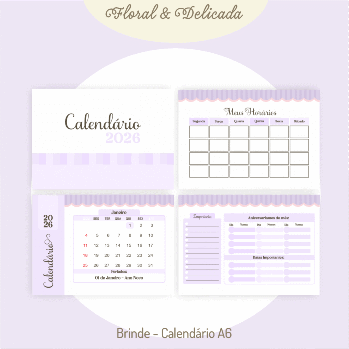 Floral & Delicada – Professores 2026 - Imagem 3