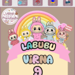 Labubu – Topo de Bolo