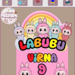 Labubu – Topo de Bolo