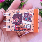 Link Canva - Capa Editável Bíblia Chaveiro - Jesus E Os Apóstolos