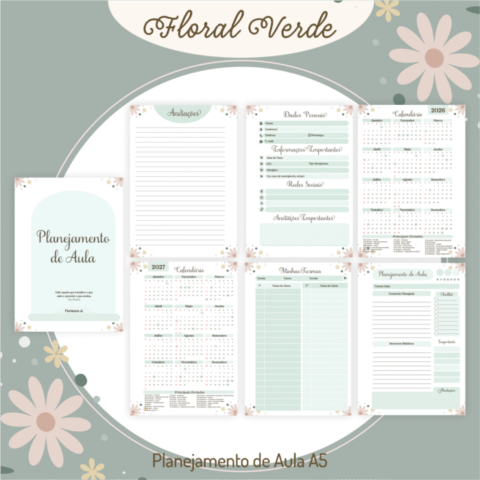 Floral Verde – Professores 2026 - Imagem 11