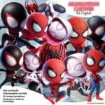 Aranhaverso Cartoon - Kit Digital