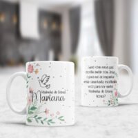 Arte para Caneca Crisma Padrinhos e Crismandos - Imagem 5