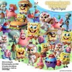 Bob Esponja 3D - Kit digital