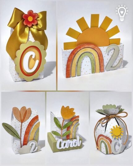 Boho Floral - Kit Festa
