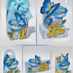 Borboletas Azuis - Kit Festa