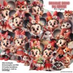 Bosque Boho da Minnie - Kit Digital