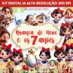 Branca de Neve e os 7 Anões - Kit Digital