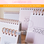 Calendários 2026 (Branco Papel)